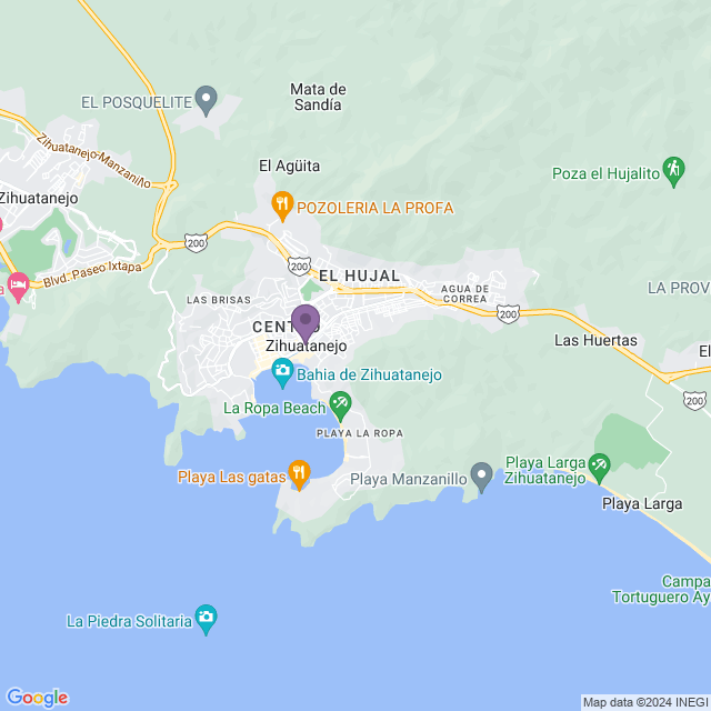 Recent locations map